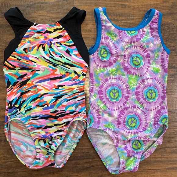 Gymnastics leotards, size child large - Picture 1 of 5